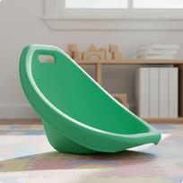 Sensory Rocker Chair Easy to Clean Vestibular Balance Seat Rounded Edges Rocking for žalia