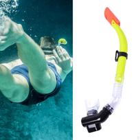 Semi Dry Snorkel Diving for Snorkeling Scuba Swimming Adult geltona