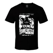 Young Frankenstein Tv Ad T Shirt L gray
