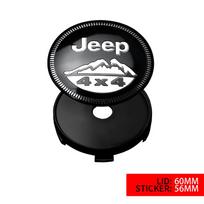 4 vnt. Automobilio stiliaus ratų centriniai dangteliai Padangų centriniai dangteliai Stebulės dangteliai Jeep Grand Cherokee Wrangler JK Gladiator Compass Renegade
