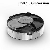 Tylus Nuimamas Uodų Ir Kenkėjų Gaudyklė Automatinis Sukimas Elektrinė Musgaudis USB Įkraunamas Elektrinis Musgaudis Žudymo Mašina A2 white