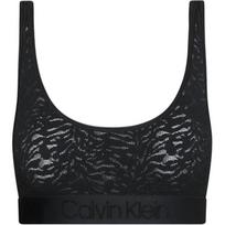Calvin Klein Comfortable Minimalist Versatile Bralette Women Underwear Black 000QF7340E-UB1 XS gray