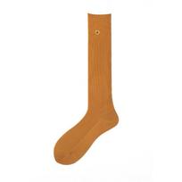 Long Thigh-high Socks, High Socks, Cotton Calf Socks, Badge Embroidered Mid-calf Socks, Women's Socks, Student Socks, Long Socks 1 pair imbieras