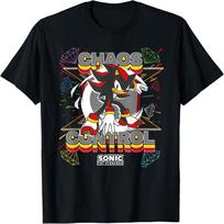 Sonic the Hedgehog - Shadow the Hedgehog _Chaos Control_ T-Shirt XXXXXL juoda