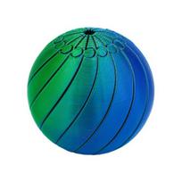 3D Printed Fidget Ball Toy Sensory Spinner Gear Sphere Fidget Toy with Liquid Flow Effect Twistable Desk Toy for Office Home Anxiety Stress Relief green
