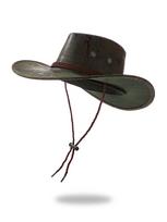 New Vintage Western Cowboy Hat For Men'S Gentleman Lady Jazz Cowgirl With Leather Wide Brim Cloche Church Sombrero Hombre Caps black
