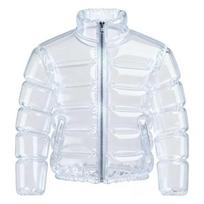 Neperšlampama striukė su alumi, nešiojama, daugkartinio užpildymo gėrimų striukė, striukė alaus gėrimui, juokingos dovanos Style B white