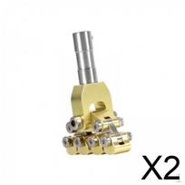 2x Guitar Fractal Fret Press Press, Caul Inserts Music Accessories ,Copper, Repair Tool ,Manually beige