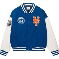 New Era SS25 New York Mets Loose Sports Casual Long Sleeve Jacket Unisex Jacket 60756029 L white