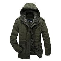Gamintojas Drabužiai Žieminės striukės Vyriški paltai Military Lamb vilnos striukė Piece Parka Striukė Mėlyna Khaki Army Green XXXXL black