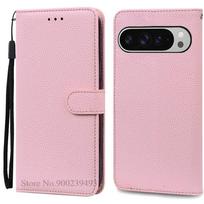 Google Pixel 9 Pro dėklas Piniginė Atverčiamas Odinis Dangtelis Google Pixel 9 Pro XL Dėklui Coque Fundas Piniginė Maišelis Krepšiai For Pixel 9 Pro XL