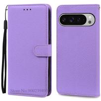 Google Pixel 9 Pro dėklas Piniginė Atverčiamas Odinis Dangtelis Google Pixel 9 Pro XL Dėklui Coque Fundas Piniginė Maišelis Krepšiai For Pixel 9 Pro XL