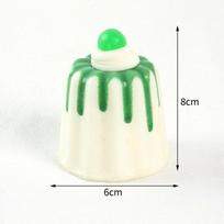 1Pc Fruit Cake Model Fake Food Decoration Photography Props Simulation Cake Model Tea Table Decoration Pinch Decompression Toys