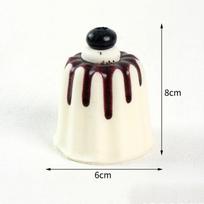 1Pc Fruit Cake Model Fake Food Decoration Photography Props Simulation Cake Model Tea Table Decoration Pinch Decompression Toys