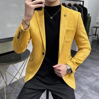 Odinė striukė, vyriška laisvalaikio plona striukė Hombre kostiumas Odinė striukė Vyriška Terno Masculino Vyriški drabužiai XL brown