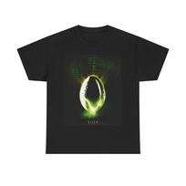 Marso marsietis marškinėliai Senovinis marsietis filmas Retro grafika JAV Unisex sunkaus medvilnės marškinėliai Unisex marškinėliai L gray