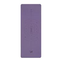 Wozinsky WNSP-NKP natūralaus kaučiuko jogos ir mankštos kilimėlis 183 × 61 × 0,5 cm – violetinis