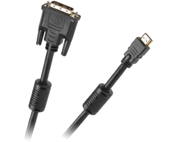 DVI–HDMI kabelis, 5 m, paauksuotas, v1.3b