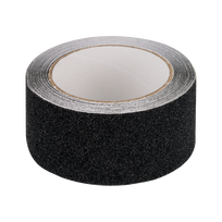 REBEL neslystanti juosta (0,75 mm x 50 mm x 5 m), juoda
