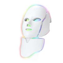 Blue Red Light Therapy Mask for Face, 7 Colors LED Face Mask Light Therapy, LED Face Mask Light The