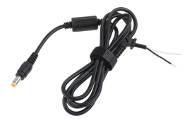 Rebel 5,5/2,5 mm DC kištukas su montavimo kabeliu, 16 V/4,5 A