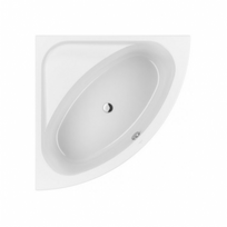 Villeroy & Boch Loop & Friends Oval kampinė akrilinė vonia 140x140 cm
