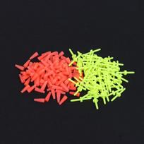 100Pcs/Lot Rock Sea Fishing Anti Wind Bar Cara Rod Bobber Float Stoppers Fishing Tackle Fishing Float Stoppers Tool Accessories A1 red