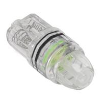 Drop Fishing Light Transparent Plastic AA Battery Powered LED Fishing Light for Trolling Sea Freshwater gray