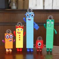 Hot Sale New Number Blocks Action Figure Set 1-10 Complete Set Stackable Math Learning Toy Building Blocks Educational Tool Gift