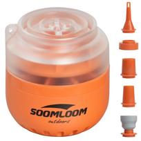 Soomloom Ultra Light Air Pump, 30g Portable Mini Air Pump Camping Self Inflating Mat Tube Pump 1oz Ultra Small Wireless Inflator oranžinė