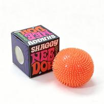 Teenie Needoh Fuzz Ball 3 Pack Mini Spiky Squeeze Toy Soft Burr Non-Toxic Maltose Anxiety Relief Heal Adhd Sensory Calming Toy