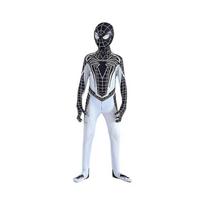 (120 cm) Žmogus-voras Neigiamas kostiumas Cosplay Kostiumas Šventinis kombinezonas Prigludę vaikiški drabužiai Žmogaus-voro veido dažai-e 130cm black