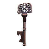 Metalinio rakto formos butelių atidarytuvas Virtuvės įrankių juosta Barware Key Chain Raktų pakabukas varis