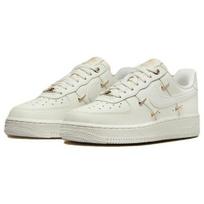 Nike Air Force 1 '07 LX Low Mini Swoosh Metalinis Auksas MOTERIMS FV3654-111 EU 37.5 balta