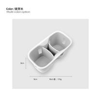Silicone Center Console Armrest Box For Leapmotor C10 C16 Water Cup Pad Interior Decoration Cover Car Modification Accessory smėlis