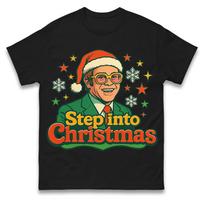 Step Into Christmas Elton John T Shirt Tshirt Mens Womens Unisex Tops Tees L black