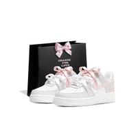 Nike Air Force 1 Poros Pirkinių Krepšys Atsparus Trinčiai Žemi Teniso Batai Moteriški Pilki Rožiniai CZ0270-106(Team2363-S-BOX) 40 black