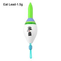 Small Short Rock Fishing Floats Smart Electronic LED Green Light Fishing Float Highly Sensitive Glowing Electric Night Fishing white