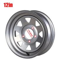 12''x4J/13''x4.5J/14''x5.5J Aliuminio Priekabos Ratlankis 5 -114.3 Automobilio Varžtų Raštas Talpa Kemperio Valtis RV Dalys Priedai 12inx4 4-114.3 gray