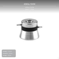 2 Ultrasonic Transducer, 40KHz 60W, Cleaner Vibration Head, High performance 50W 40KHz 100W