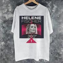 Summer Hot Sale  Helene Fischer 360 Stadium Tour 2026 Clebrate 20 Jahre Fashion T-shirt  Men Women Vintage Top Hip Hop Streetwear Oversized T-shirt S black