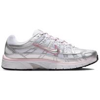 Nike P 6000 Atsparūs trinčiai Žemi Bėgimo Takelio & Lauko Varžybų Bėgimo Bateliai Moteriški Balti Sidabriniai BV1021-108 36.5 white