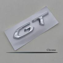 3D ABS Logo GT Emblem Letters MJGKF5 Car Trunk Badge For Peugeot 208 2008 201 206 508 5008 207 408 4008 3008 308 GT Sticker Accessories