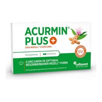 Cellavent Acumin Plus Germany 185x Micellized Curcumin 60 Tablets 1 pcs Monthly Supply 1 pcs