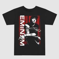 Eminem Hip Hop Cotton Black All Size Short Sleeve Unisex Shirt Unisex T-Shirt S brown