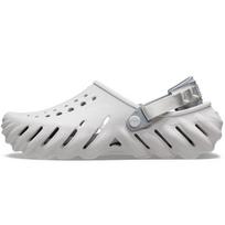 Pre-owned Crocs Echo Clog EVA 2cm 207937-1FT-P26094163139136 45-46 white