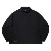 Li Ning X Jackie Chan Collaboration Kung Fu Series Back Print Zipper Stand Collar Versatile Loose Jacket Men Jacket AFDVC41-2 L black