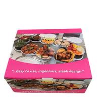 Lazy Susan revoliucija besisukanti valgomojo stalo padėklas 20*20*2cm gray