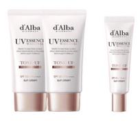 d’Alba Pink Tone-Up Sun Cream Awards Limited Set, 50ml × 2 + Free 20ml, Soft Pink Glow Care