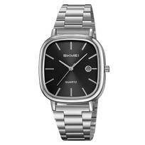 Business quartz watch men's steel belt multi-functional 30-meter waterproof calendar watch source black